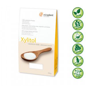 MIRADENT Xylitol Zuckerersatz Pulver